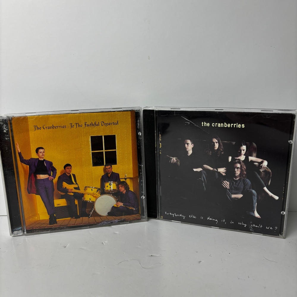 The Cranberries CD Lot 2 Albums Everybody Else Is Doing It The Faithful Departed